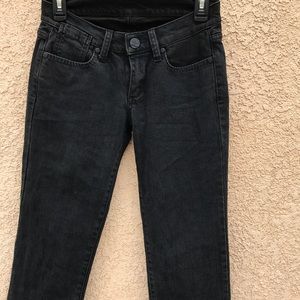 Black BCBGmaxazria Jeans size 25 straight leg
